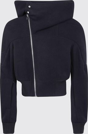 Rick Owens Giacca Rick Owens in lana con zip decentrata