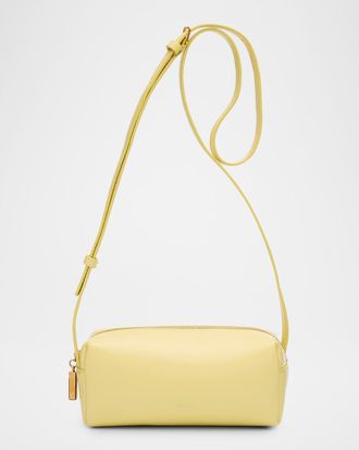 Khaite Kye Mini Calfskin Leather Crossbody Bag