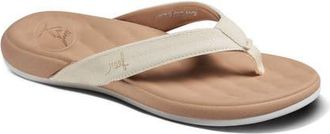 Reef Cushion Harmony Flip Flop in Sand at Nordstrom, Size 9