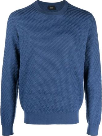 Brioni Uomo, Maglie, Blu, L, new