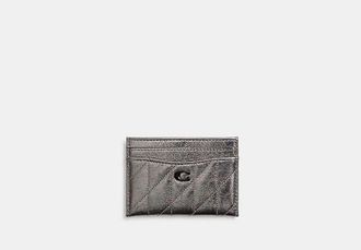Coach Essential Card Case With Quilting
