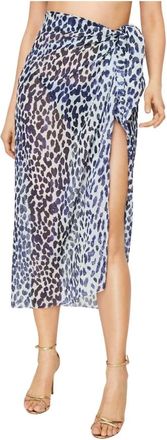 On The Island Beachwear, female, Multicolor, S, Silk Pareo In Spots