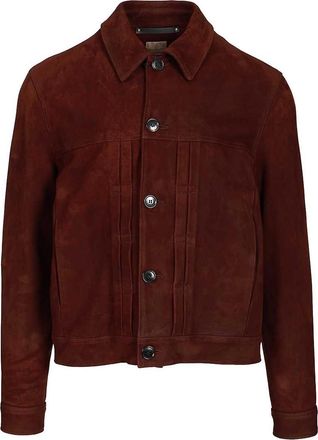 Paul Smith Pleated Trucker Jacket