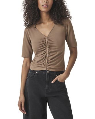 Splendid Yasmina Ruched T-Shirt