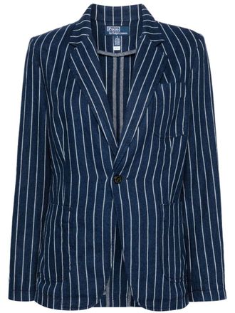 Polo Ralph Lauren Blazer a righe - Blu