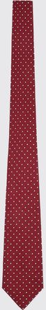 Emporio Armani Polka Dot Pure Silk Tie for Ceremonies