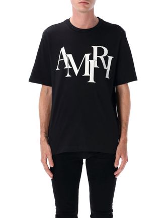 Amiri T-Shirts und Polos Schwarz