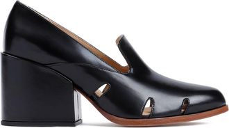 Gabriela Hearst Black Calf Leather Eliza Pumps-Donna