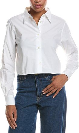 Officine G&eacute;n&eacute;rale Cataleya White Poplin Top