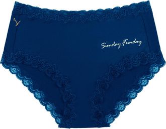 Uwila Warrior Soft Silk Days Of The Week Briefs in Estate Blue at Nordstrom, Size Xx-Small