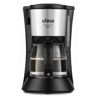 Ufesa Goteo Caftera Ufesa 71605329 Capriccio 12 Delux A 12 Inoxidable/negro