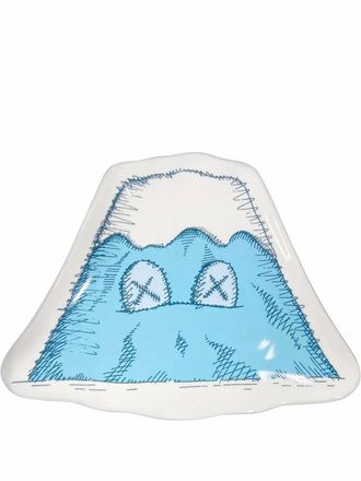 Kaws Holiday - Japan Mount Fuji plate set - Blu