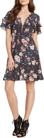 Matty M Ruffle Roky Dress in Steel at Nordstrom Rack, Size X-Small