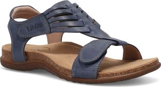 Taos Wonderful Ankle Strap Sandal in Dark Blue at Nordstrom, Size 10