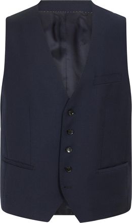 HUGO BOSS Mens Harvers Vest in Navy - Blue - Size 40 (Chest)