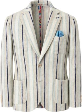 Bob Made in Italy Jacket - Heren - Blazers - Veelkleurig - M - Katoen - Jassen