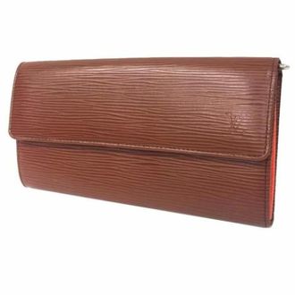 Louis Vuitton Pre-owned Wallets, female, Brown, Size: ONE SIZE Pre-owned Vintage Wallet