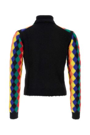 Loewe Mens Multicolor Nylon Sweater Exterior: Maglieria