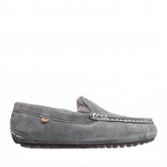 Lamofootwear Womens Callie Slip-On Moccasin In Charcoal