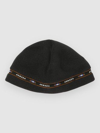 Armada Cord Lock Fleece Beanie schwarz