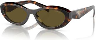 Prada unisex, Accessoires, Bruin, Maat: 55 MM Polyamide
