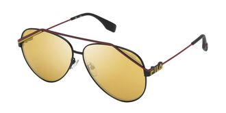 Fila SFI018 531G Mens Sunglasses Black Size 61