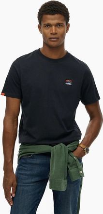 Superdry Mens Superdry Mens Great Outdoors Short Sleeve T-Shirt - Navy - Size: 36