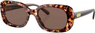 Coach Womens HC8358F-571173 HC8358F 56 571173 Fashion Sunglasses - Brown - One Size