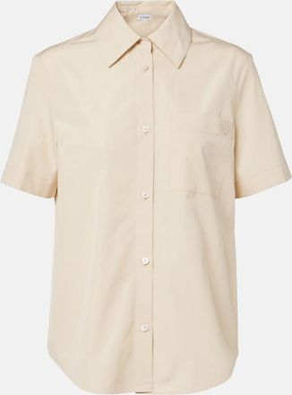 Loewe Paulas Ibiza cotton poplin shirt