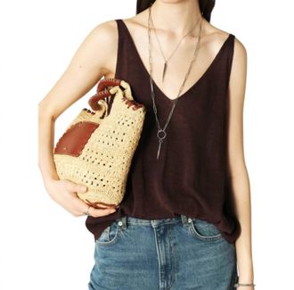 BA&SH Dalil Tank Top In Brown