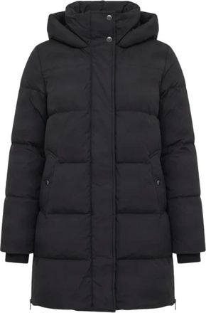 Woolrich Chaqueta larga acolchada de plum&oacute;n Kelly - Coats - Mujer - Negro - XS