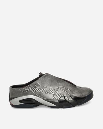 Nike Jordan Mowalola Air Jordan 14 Retro Mules Black / Metallic Silver