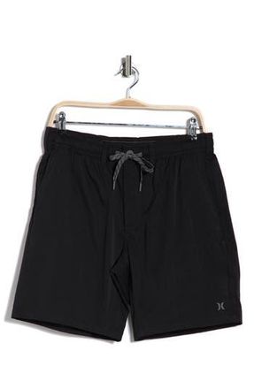 Hurley Expedition Drawstring Shorts in Black at Nordstrom Rack, Size X-Large
