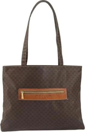 Celine Pre-owned Tote Bags, female, Brown, Size: ONE SIZE Pre-owned Vintage Tote Bag