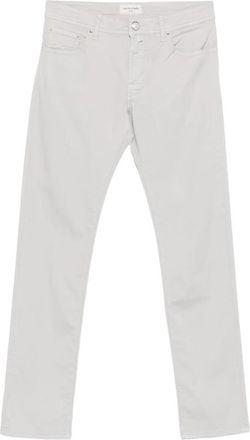 Jacob Cohen Gray Five Pocket Jeans