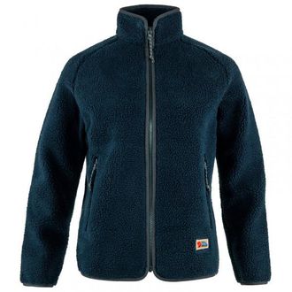 Fj&auml;llr&auml;ven Vardag Pile Fleece Fleecejacke f&uuml;r Damen | blau