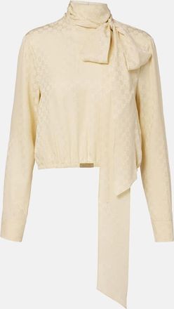 Gucci Top in seta GG