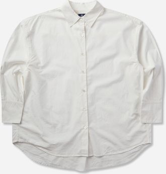 Levi's Women s Blue Tab Longsleeve Woven Shirt White