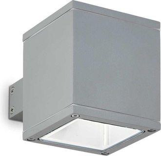 Ideal Lux Ideal Lux - Snif - 1 Luz Exterior Arriba Abajo Pared Gris Claro, Masilla IP44, G9