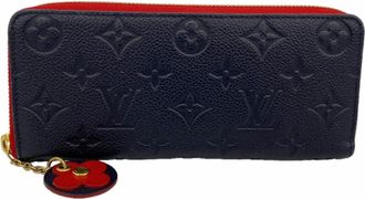 Louis Vuitton Marine Rouge Long Wallet (Bi-Fold) (Pre-Owned)