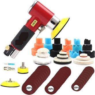 Oxford 1960 Lucidatrice Smerigliatrice ad aria veloc.variabile - con 107 accessori - Utensile pneumatico