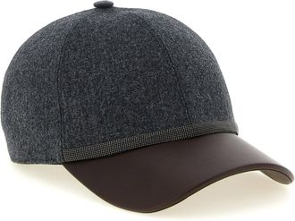 Brunello Cucinelli Baseball Cap - Grey