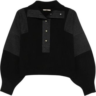 Sessun Wyssal Sweater - Dames - Truien - Zwart - Maat: S Wol