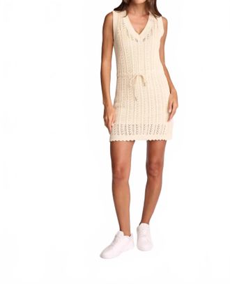 Sundays Tatum Mini Dress In Natural
