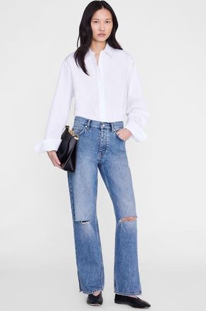 Anine Bing Roy Jean in Pacific Blue at Nordstrom, Size 26
