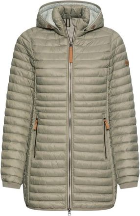 Camel Active Gewatteerde Jas - Dames - Winterjassen - Groen - M - Leer - Jassen