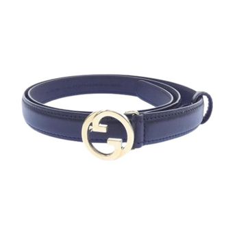Gucci Pre-owned Belts, female, Blue, Size: ONE SIZE Pre-owned Vintage Belt