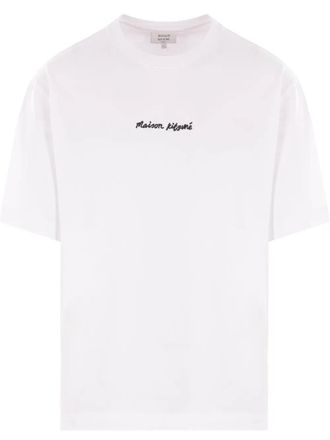 Maison Kitsuné Maison Kitsune Line Handwriting Oversized T-Shirt