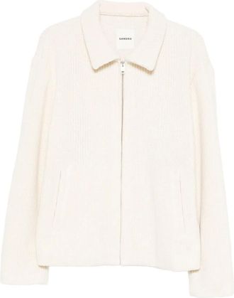Sandro Cardigan con zip - Toni neutri