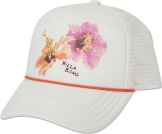 Billabong Grandpa Trucker Hat in Salt Crystal at Nordstrom